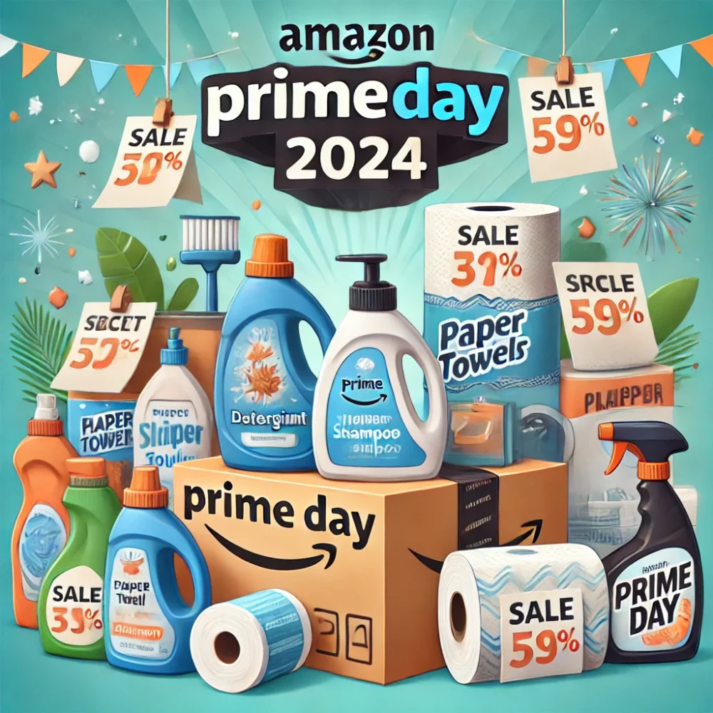 Prime Day 2024: お得な日用品セール情報と買い物リスト